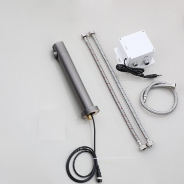 Set baltic gun metal sensorkraan koud