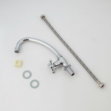 Set chroom koud water kraan fonteinkraan