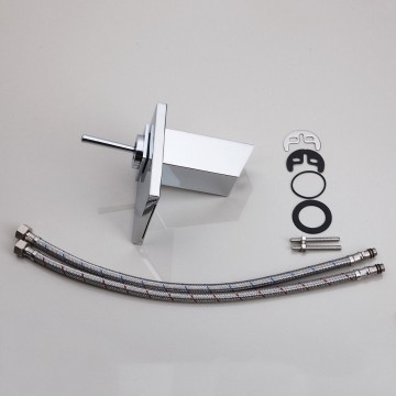 Set chroom watervalkraan