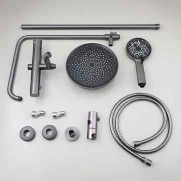 Set gun metal douche