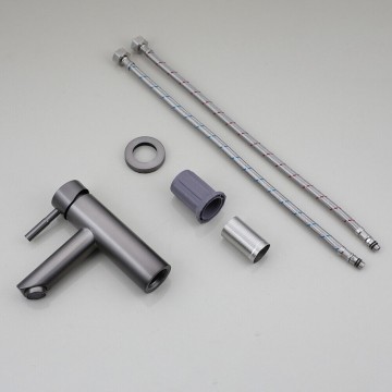 Set gun metal mengkraan wastafelkraan