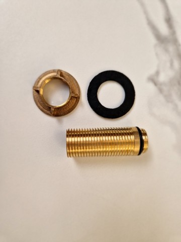 Set half duims draadbuis 5cm lengte