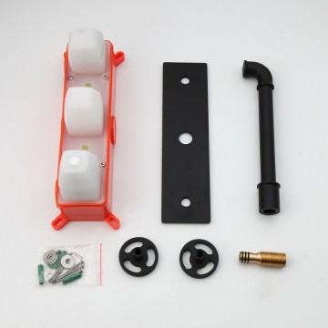 Set inbouwkraan industrieel