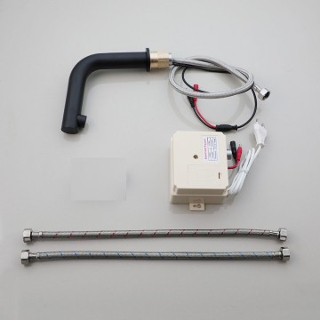 Set madu zwarte sensorkraan