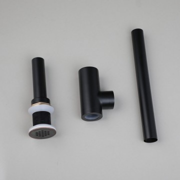 Set olie bronzen sifon altijd open