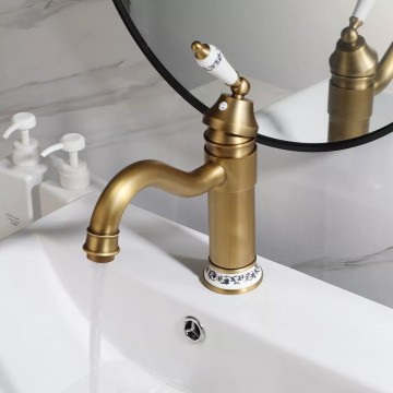 Sfeer bronskleurige mengkraan 0