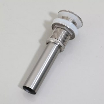 Sfeer geborsteld nikkel afvoer