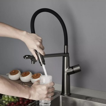 Sfeer gun metal keukenkraan