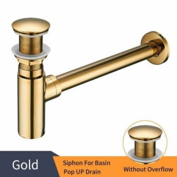 Sifon zonder overloop goud