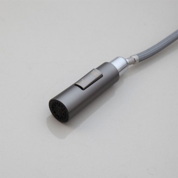 Sproeikop gun metal keukenkraan