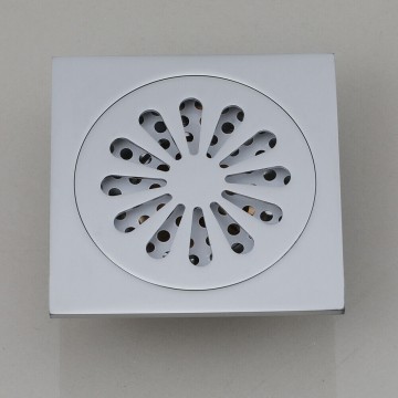 Stankafsluiter chroom vloerput