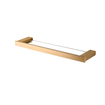 Stijlvolle mat gouden planchet