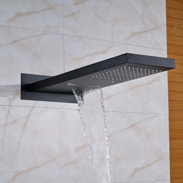 Stort douche waterval olie brons