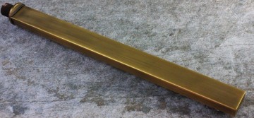 Nostalgische inbouw doucheset antiek brons. muurbevestiging