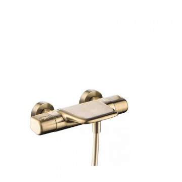 Thermostatische gouden waterval badkraan 2