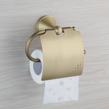 Toilet rol houder brons