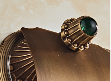 Toiletpapier houder brons 0