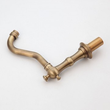 Uitloop bronskleurige mengkraan 0