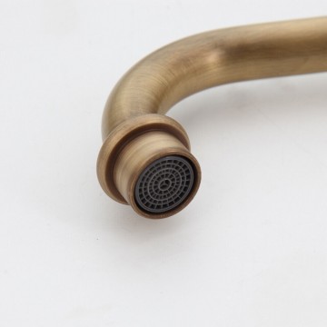 Uitloop bronskleurige mengkraan