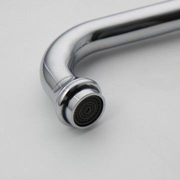 Uitloop chroom mengkraan met draaibare hals