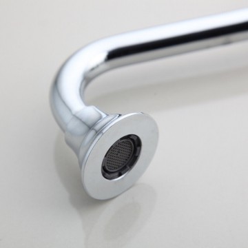 Uitloop chroom wastafel mengkraan hoog model