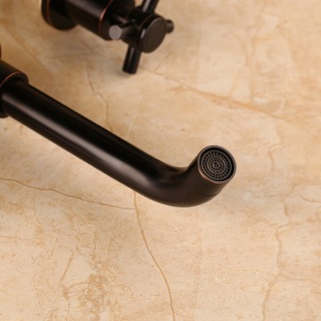 Uitloop inbouw kraan olie brons