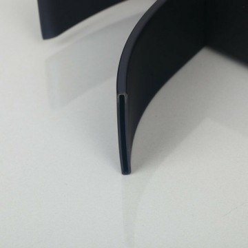 Uitloop zwarte mengkraan hoog