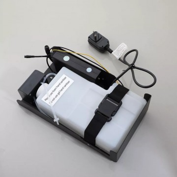 Unit geborsteld nikkel 3 in 1 sensorkraan