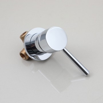 Warm koud bediening chroom