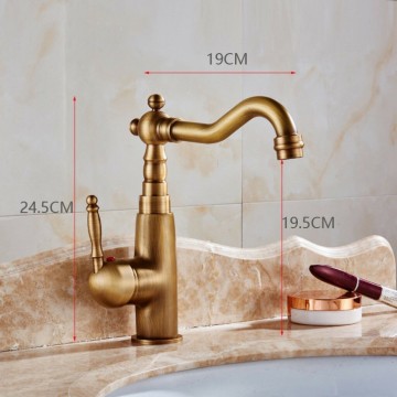 Wastafe kraan nostalgisch