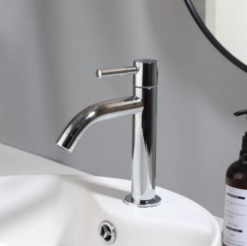 Wastafel kraan chroom 0