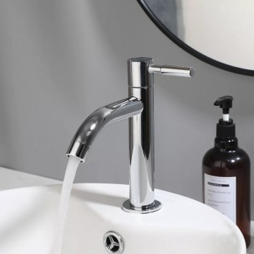 Wastafel kraan chroom 1