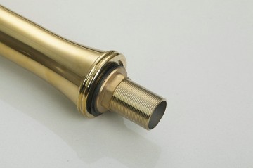 Wastafel kraan goud luxe