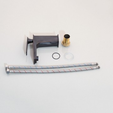 Wastafelkraan olie brons laag model