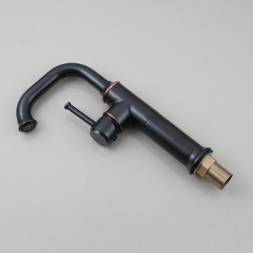 Wastafelkraan olie brons meng kraan