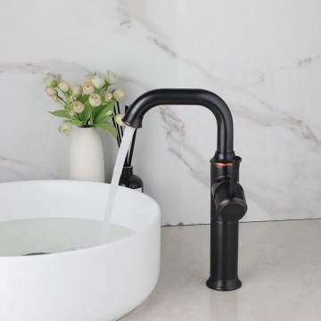 Wastafelkraan olie brons mengkraan