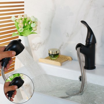 Wastafelkraan zwart 3