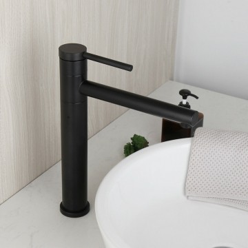 Wastafelkraan zwart voor badkamer 0