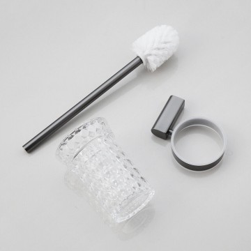 Wc borstel gun metal 0