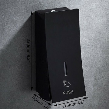 Zeep dispenser zwart