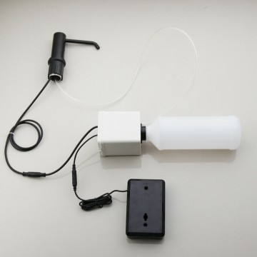 Zeep dispenser zwarte uitvoering