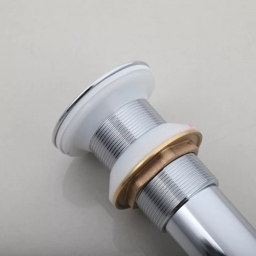 Zijkant afvoer chroom altijd open