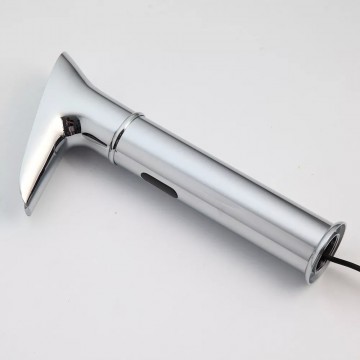 Zijkant sensomatica chroom sensorkraan waterval