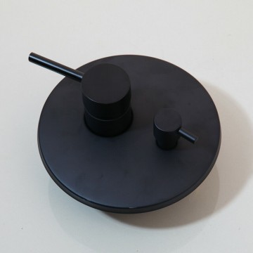 Zwart bedeiningspaneel