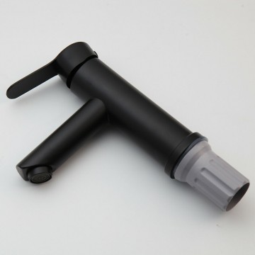 Zwarte badkamer kraan 1