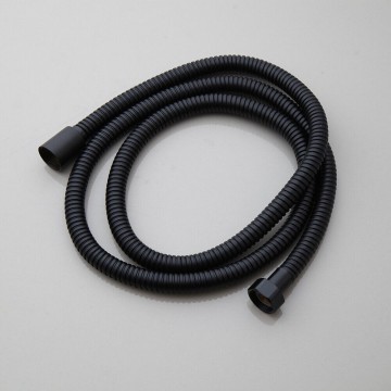 Zwarte doucheslang 150 cm