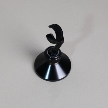 Zwarte handdouche houder 0