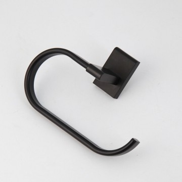 Zwarte moderne wcrol houder