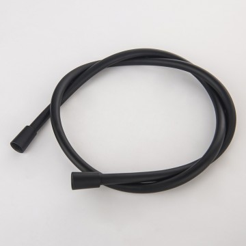 Zwarte thermostatische watervalbadkraan 1