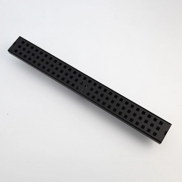 Zwarte vloerdrain onderaansluiting 1